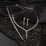 Beyaz Altın Sarmaşık 14 Ayar Düğün Seti