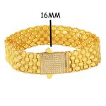 Sepet Örgülü 14 Ayar Kadın Altın Bileklik resmi