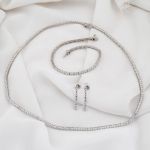 Su Yolu Spor 14 Ayar Beyaz Altın Set resmi