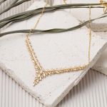 Baget Tasarım 14 Ayar Altın Nişan Seti resmi