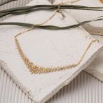 Papatya Tasarım 14 Ayar Altın Nişan Söz Seti resmi