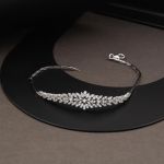 Sarmaşık 14 Ayar Beyaz Altın Set Takımı resmi