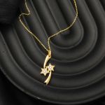 Yıldız Tasarım 14 Ayar Altın Kolye