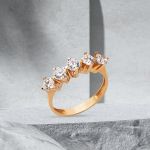 Beştaş 14 Ayar Rose Altın Yüzük resmi