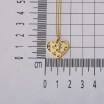 Minimal Kalpler Kadın Altın Kolye resmi