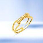 14 Ayar Minimal Tasarım Altın Yüzük