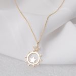 Kuzey Yıldızı Altın Kolye resmi