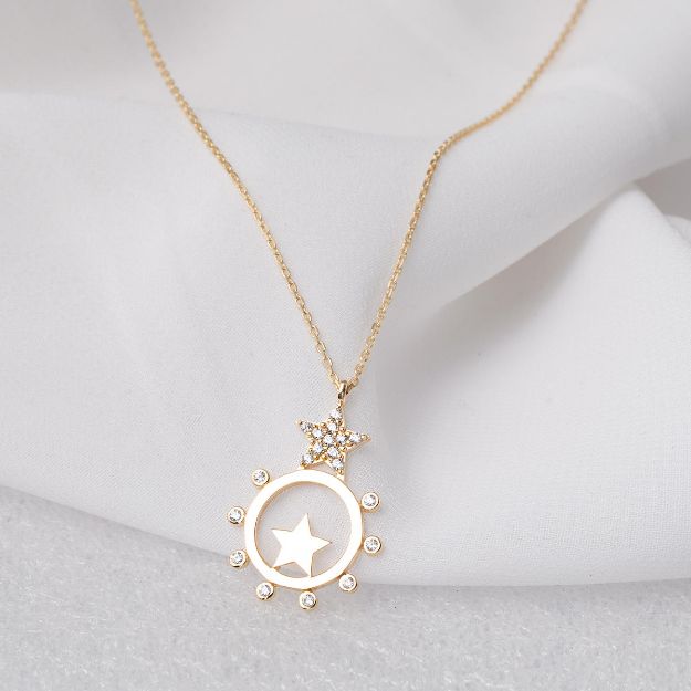 Kuzey Yıldızı Altın Kolye