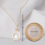 Kuzey Yıldızı Altın Kolye resmi