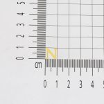 14 Ayar N Harfi Çivili Taşsız Altın Küpe resmi