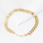 14 Ayar Altın Kanatlı Bileklik