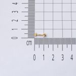 14 Ayar Altın Tektaş Tragus Piercing Küpe resmi