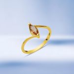 Markiz Zultanite Taşlı 14 Ayar Altın Yüzük