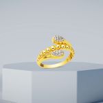 Julia Tasarım Fantezi 14 Ayar Altın Yüzük resmi